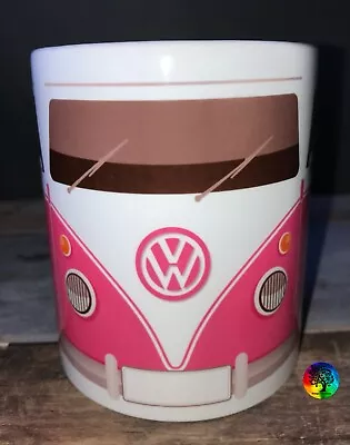 Volkswagen Pink Bus Coffee Mug Birthday Gift • $22.99