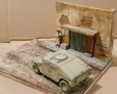 Dioramas Plus 1/35 Diorama Afghan Ruins Base Building 8  X 10  Base Middle East • $39.95