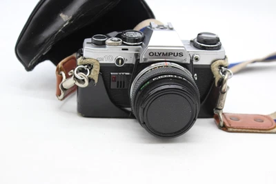 £1.24 • Buy F Vintage Olympus OM10 SLR Camera W/ OM-System 1.8 40mm Zuiko Lens & Case