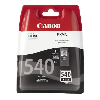 Canon PG540 Black CL541 Colour PG540L Black CL541XL Colour For PIXMA MG3150    • £19.95