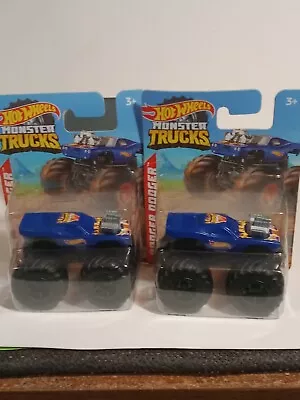 Hot Wheels Rodger Dodger Mini Monster Truck Lot Of 2 • $10.99