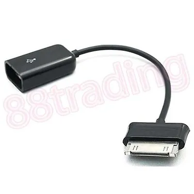 USB ON THE GO OTG HOST CABLE FOR Samsung Galaxy Tab2 10.1 P5110 P5100 • £2.39