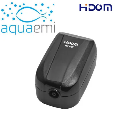 £11.89 • Buy Hidom Aquarium Air Pump Fish Tank Quiet  Single/Twin Valve Tropical Marine