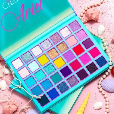 Beauty Creations Disney Inspired Princess Ariel 35 Colors Eyeshadow Palette • $22