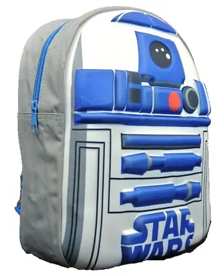 £9.97 • Buy Childrens Kids Boys Junior R2D2 STAR WARS Backpack School Bag Rucksack Character