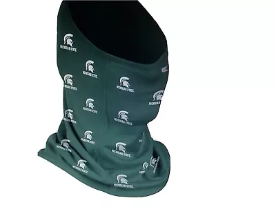 Adult Colosseum Michigan State Spartans Multi-Functional SPF 50 Repeat Logo Neck • $6.99