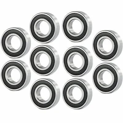 10PC R4 A 2RS ABEC3 Rubber Sealed Deep Groove Ball Bearing 6.35x19.050x7.14mm • $17.98