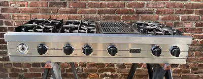 Viking Professional Vgrt480-6qss 48  Range Top 6 Burners & Grill • $2265