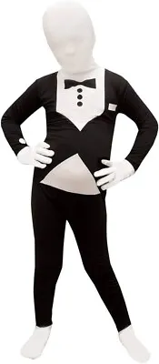 Morphsuits Kids Tux Tuxedo One Pc Halloween Costume Cosplay Large NEW • $15