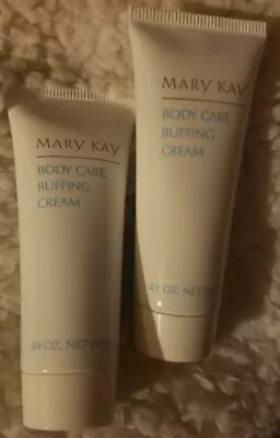 Mary Kay BODY CARE BUFFING CREAM .84 Oz. Travel Size X 2 Tubes • $14.99