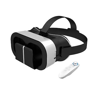 HD VR Headset Phone Movies 3D Glasses Virtual Reality Gift Home With Controller • $19.95