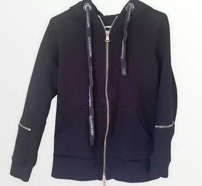 Rare A La Garconne Luxury Designer Brand Jacket Black Zip-Up • $240