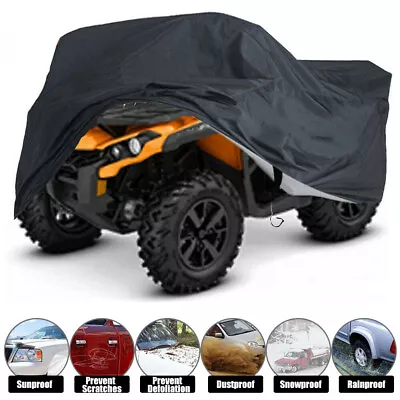 Fit For Can-Am Outlander 450 570 650 850 1000R Waterproof Cover Universal XXXL • $22.70