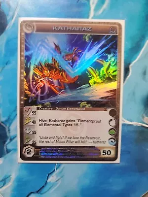 Katharaz 3 Max PWE! Ultra Rare Danian 1st Edition Chaotic TCG English Card NM • $499.99