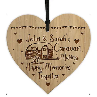 Caravan Hanging Personalised Plaque Caravan Motorhome Accessories Decor Sign • £4.99