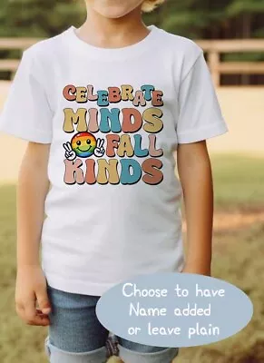 AWARENESS CHILDREN'S  T SHIRT * PERSONALISED ~ Autism ~ Additional Needs Ref15 • £8.99