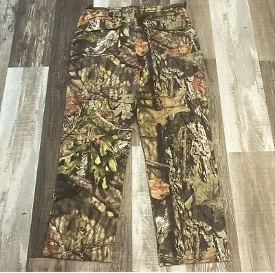 Game Winner Mossy Oak BreakUp Cargo Pants Mens Large(36/38) Camo Hunting NWOT • $24.99