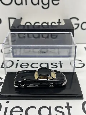 RICKO BREKINA 1954 Mercedes Benz 300 SL Black 1:87 Scale Diecast Model NEW HO • $12.99