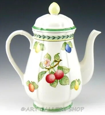 Villeroy & Boch FRENCH GARDEN FLEURENCE 8-3/4  LARGE COFFEE POT WITH LID Unused • $80.99