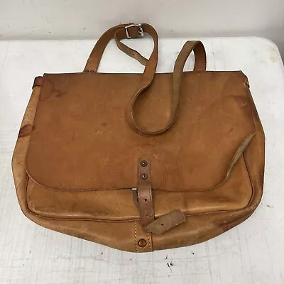 Vintage Leather Bona Allen 1963 US Mail Bag • $350