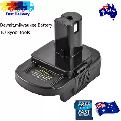 Battery Adapter For DEWALT Milwaukee Converter To RYOBI 18V Cordless Plug Tools • $25.64