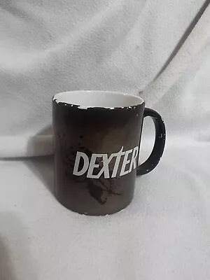 Dexter Blood Splatter Coffee Mug Color Changing Black Hard To Find • $16.99