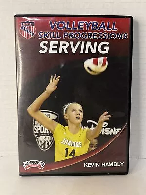 AAU Volleyball Skill Progressions: Serving Kevin Hambly Volleyball Training DVD • $10