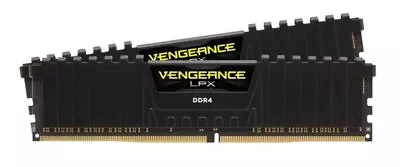 Corsair Vengeance LPX Black 16GB 3200 MHz AMD Ryzen Tuned DDR4 Memory Kit • £48.85