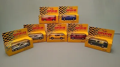 Maisto Supercar Collection Of 7 Cars 1:39 Scale Exquisitely Crafted In Detail • £26