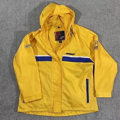 Vintage Trespass Technical Sailing Jacket Yellow 90s - Small / Fit Medium • $21.41