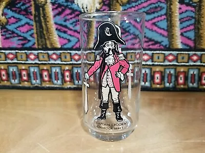 Vintage 1977 McDonald’s Captain Crook Collector Series Drinking Glass • $12.50