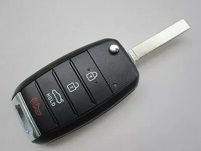 Oem 2018-2021 Kia Rio Flip Key Keyless Remote Fob Uncut Key Blank 95430-h9700 • $49.95