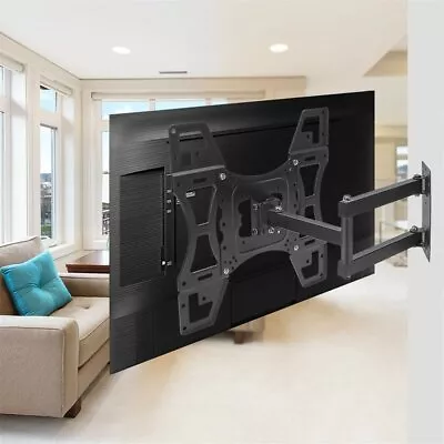 Full Motion TV Wall Mount Bracket For VESA 400 X 400 26-55 Inch Plasma LCD • £19.99