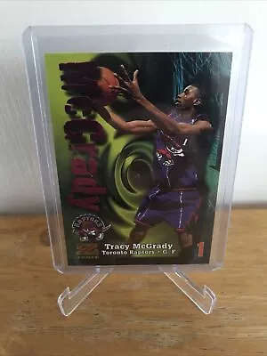 TRACY McGRADY ROOKIE CARD Z-Force RC Basketball 1997 RC Toronto Raptors HOF Nice • $1.99