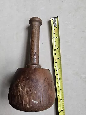 Vintage Wood Carving Mallet Wooden Tool Carpenter/Masons For Carving  • £1.70