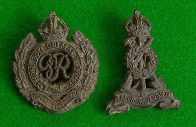 £5 • Buy WW2 Royal Engineers And Pioneer Corps Plastic Badges