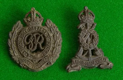 £5 • Buy WW2 Royal Engineers And Pioneer Corps Plastic Badges