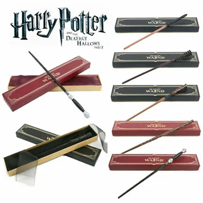 £10.99 • Buy Harry Potter Magic Wand Malfoy Hermione Dumbledore Wands Stick Gifts Boxed Set