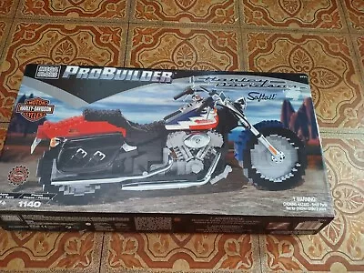 Mega Bloks ProBuilder Harley Davidson Softail Motorcycle 2001 Model Kit No 9771 • $69