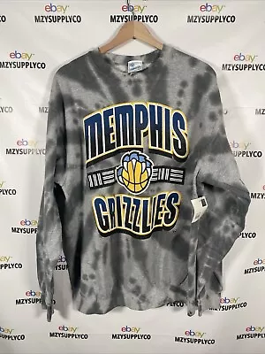 SIZE L Memphis Grizzlies Tie Dye Sweater 47 Vintage Sweatshirt Retro Ja Morant • $32