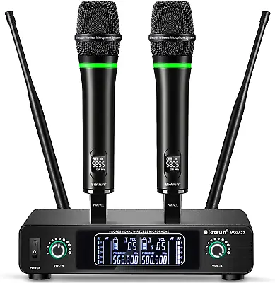 Mackie Element Wave XLR Wireless Handheld Microphone Systems Duo Pack • $196.99