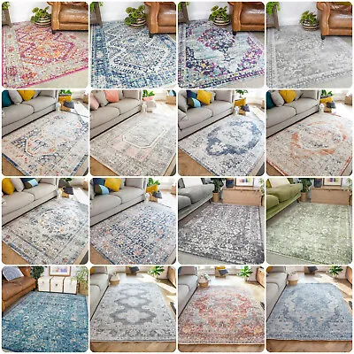 £30.95 • Buy Affordable Traditional Rugs | Transitional Living Room Rugs | Hallway Runner Rug