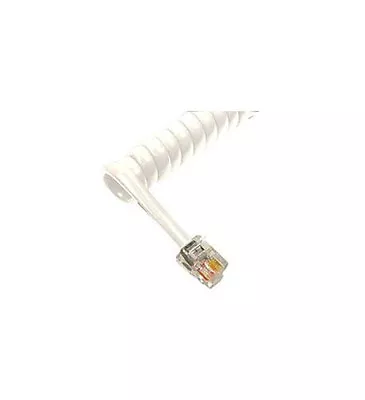 One White Partner MLS Avaya 25 Foot Handset Cord New (MLS-12D MLS-18D Etc.) • $7.95