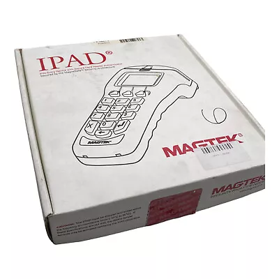 Magtek Ipad 30050200 Pin Entry Secure Card Reader Authenticator • $34.99