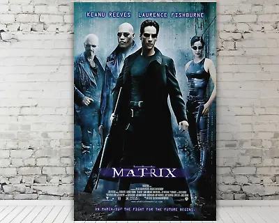 Matrix Movie Poster Keanu Reeves Poster - 11x17  Wall Art Trendy Posters • $14.90