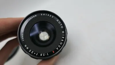 Auto Miranda E F2.8 35mm Bayonet Mount Lens For SLR/Mirrorless Cameras • $38.26