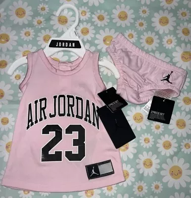 Baby Girl Newborn Nike Jordan Dress Set • £12