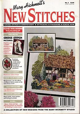 Mary Hickmott's New Stitches #2~Cross Stitch~Embroidery~Stitching~Finishing • £3