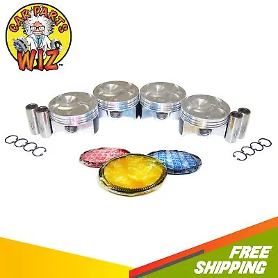 Pistons And Rings Fits 02-06 Acura RSX Honda Civic SI 2.0L DOHC 16v K20A3 • $111.34
