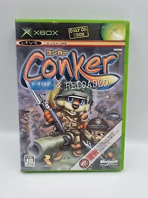 CONKER LIVE & RELOADED JAPAN IMPORT XBOX Microsoft NTSC-J  • $50